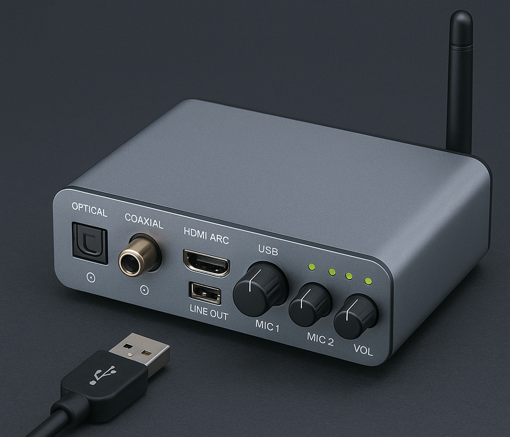 多通道USB HiFi解码器单芯片解决方案